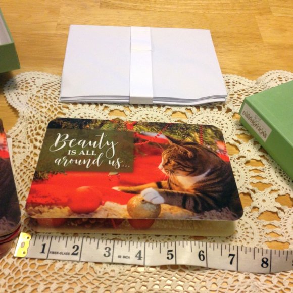 Bible Scriptures on Beautiful Die-cut Christmas Cards - Picture 3 of 12